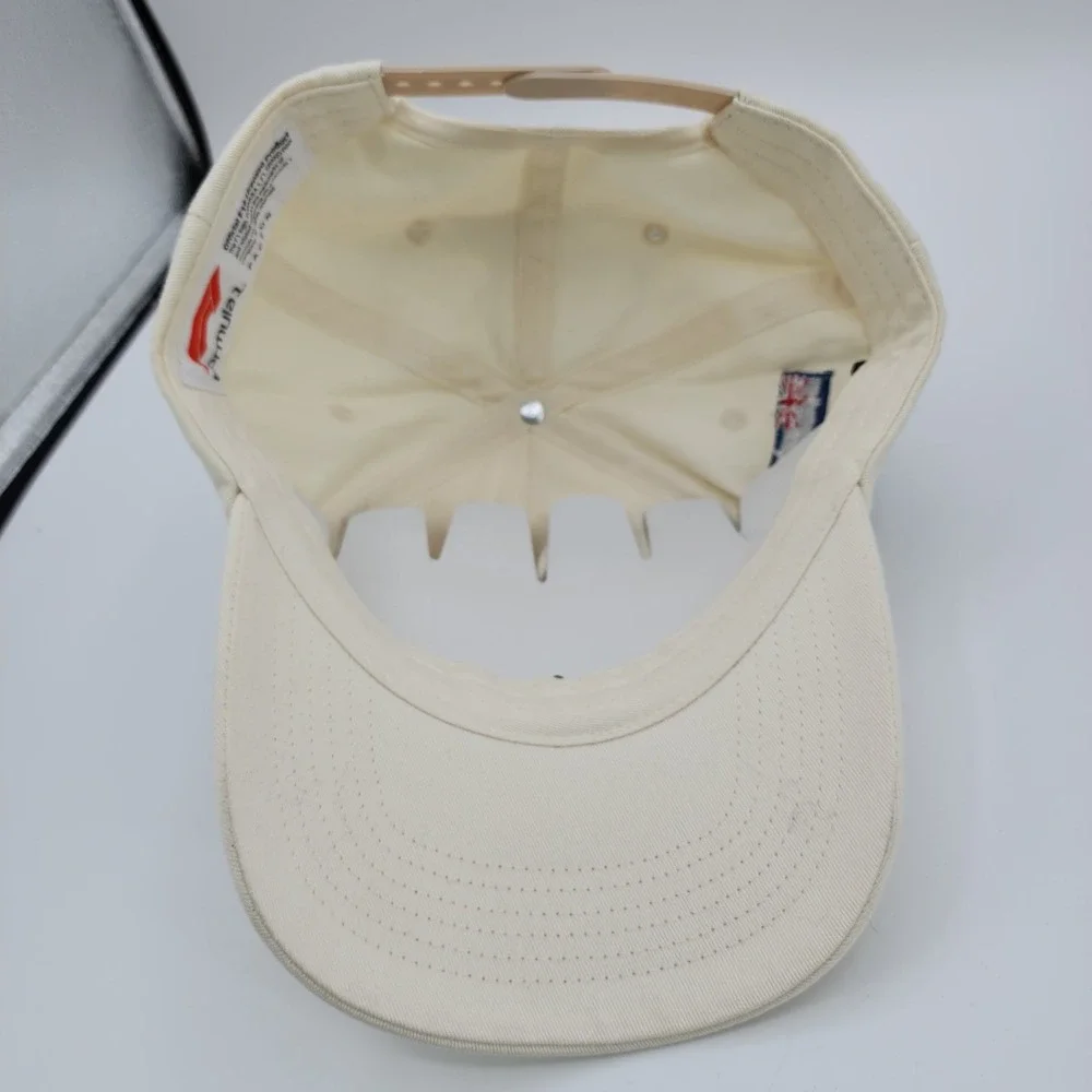 Formula 1 Melbourne Australia Southern Land Twill Snapback‎ Hat Cream NEW w/ Tag